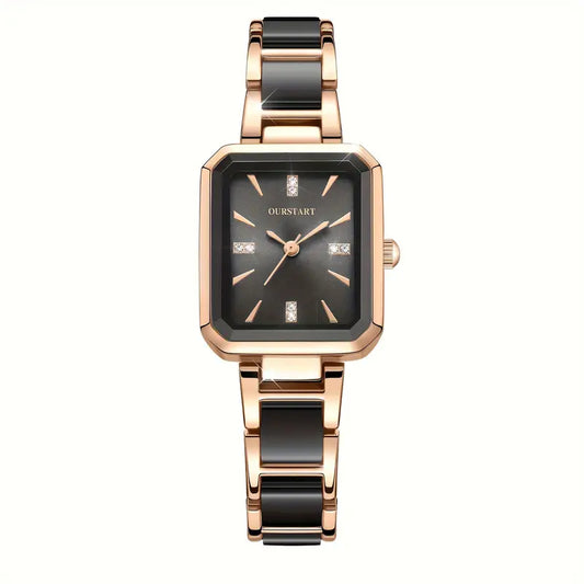 Square Quartz Watch For Her